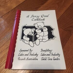 Vintage 1990 Spiral Cookbook Labor & Industry Pennsylvania PA